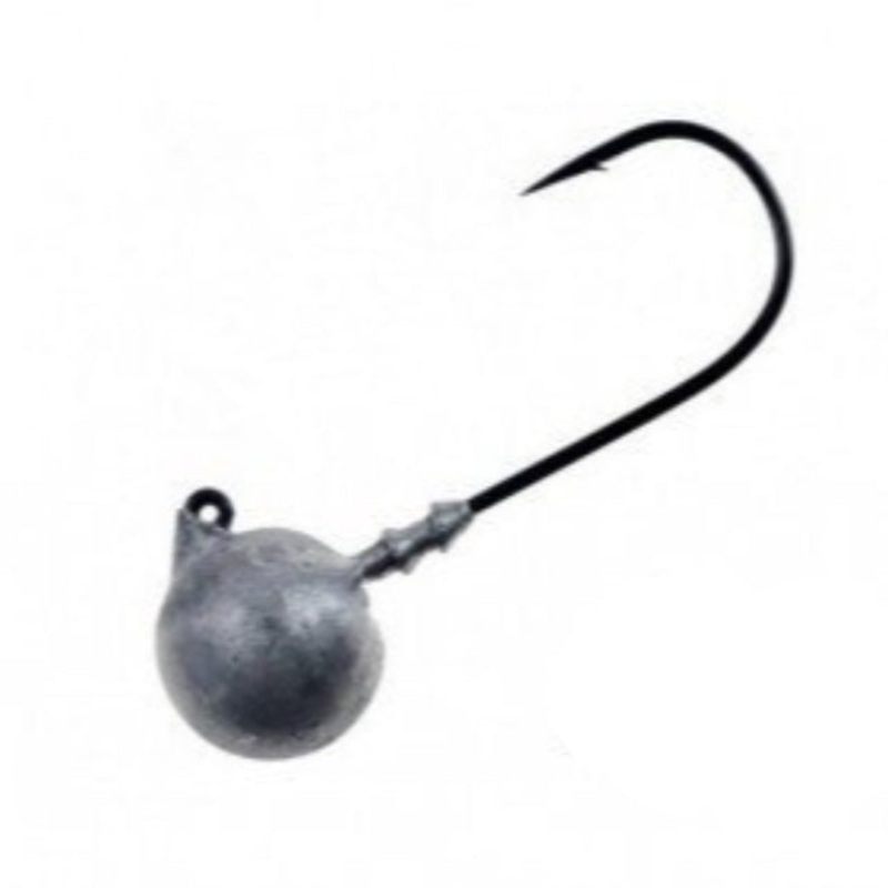 Owner Round Type Ultra Head Jig Heads | 56978 | Black Chrome | 3 – 5 Pcs Per Pack |