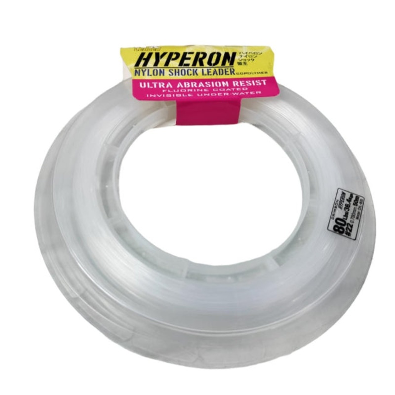 Crimson DNA Hyperon Nylon Shock Leader | 50Mt / 55Yd | Clear |