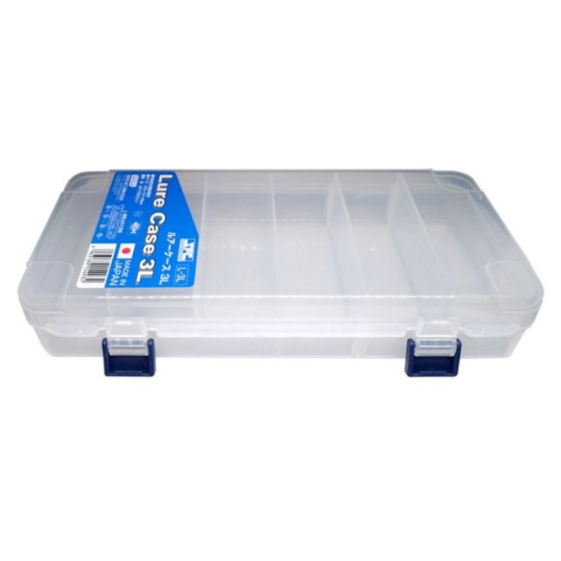 Meiho Lure Case 3L | Clear | 6 Compartments Tackle Box |