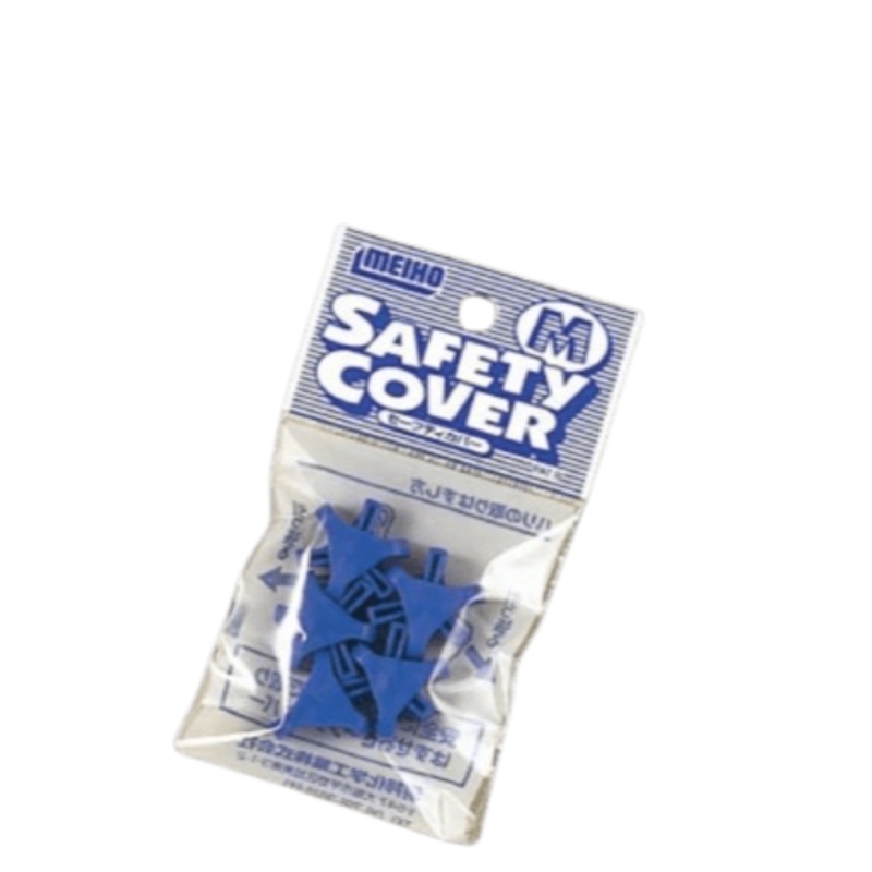 Meiho Lure Hooks Safety Cover | Size: M-L | 8-9 Pcs Per Pack |