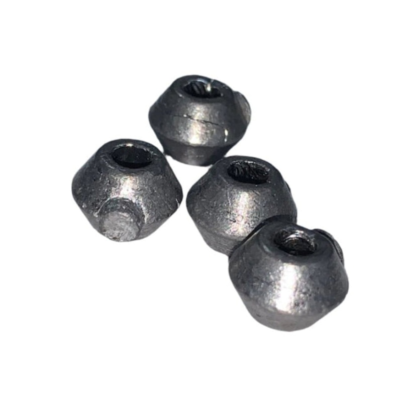 Ghungaroo Fishing Sinker | Fishing Weights | 8 Gm | 5 Pcs Per Pack| 10 Pcs Per Pack |