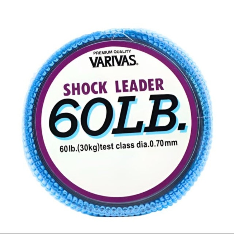 Varivas Nylon Monofilament Shock Leader | 50Mt / 55Yd | Misty Grey |