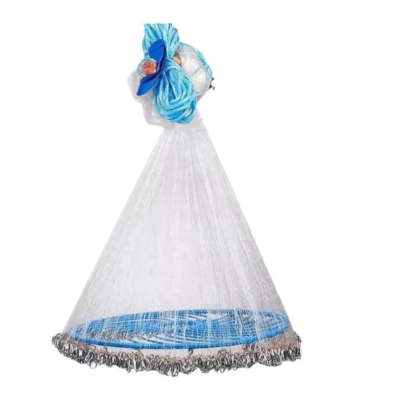 Mono Cast Net with Frisbee | 7 Ft | 8 Ft | 9 Ft |