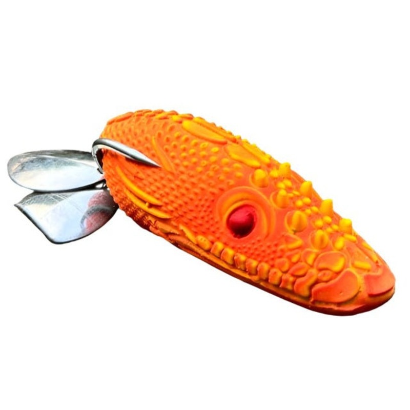 Pexxo Crocodile Frog Handmade Soft Lure | Floating | 6 Cm | 12-13 Gm |