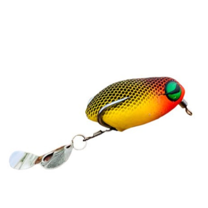 Pexxo Zippy Frog Handmade Soft Lure | Floating | 4 Cm | 4-5 Gm |