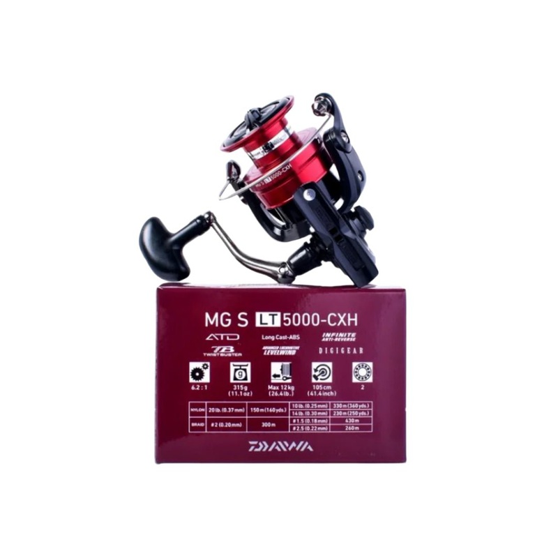 Daiwa MG S LT Spinning Reel | LT-5000-CXH |
