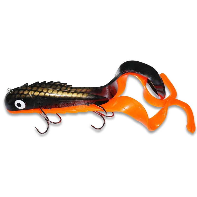 Chaos Tackle Medussa Husky|Black Perch|Clown|Cisco|Hot Perch|Black / Orange|Walleye|Black|Fire Tiger|Copperback|Lemon Tail|Sucker|Silver Shad|White