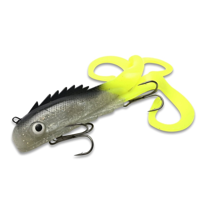 Chaos Tackle Medussa Regular|Lemon Tail|Walleye|Black / Orange|Cisco|Sucker|Hot Perch|Copperback|Black Perch|Clown|Fire Tiger|White|Black|Silver Shad