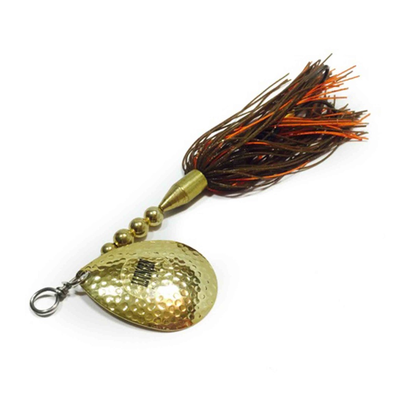 Llungen Lures S-8 Bucktail|Kentucky Craw|Flowage Green|Shad|Copper Fire|Fire Tiger|Black / Orange