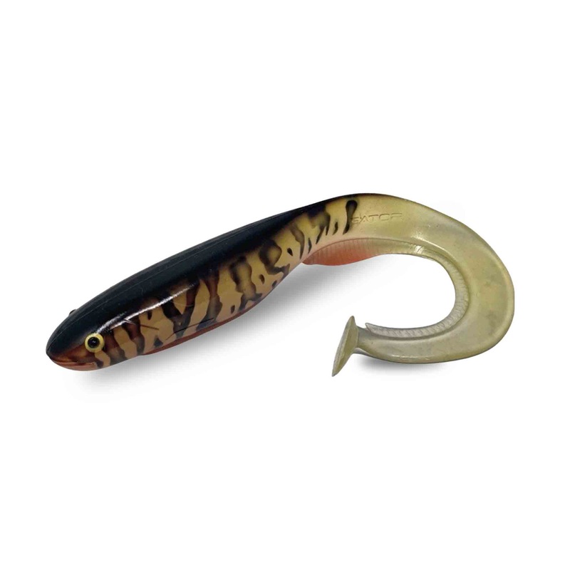 Gator Catfish 35 Swimbait|Gasoline|Motoroil Burbot|Zombie Perch|Spotted Bullhead|Natural Perch|Inferno|Trusty|Black Perch|Hot Burbot UV|Camelont|Monster Cat UV|Twilight