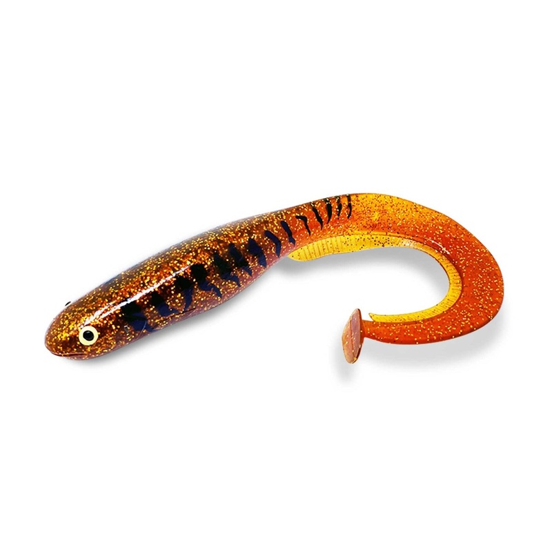 Gator Catfish 35 Swimbait|Gasoline|Motoroil Burbot|Zombie Perch|Spotted Bullhead|Natural Perch|Inferno|Trusty|Black Perch|Hot Burbot UV|Camelont|Monster Cat UV|Twilight