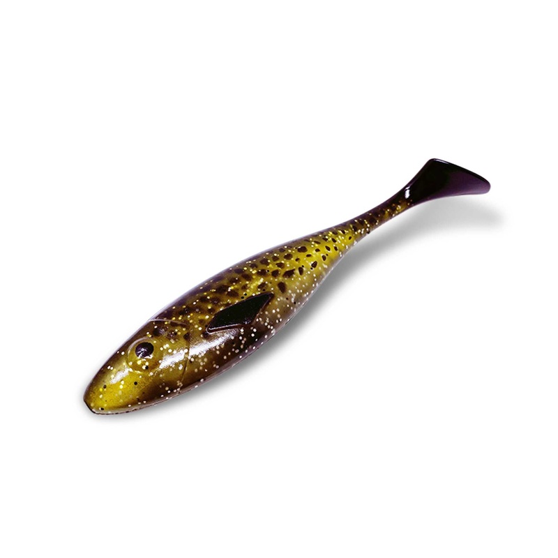 Gator Gum 27 Swimbait|Crystal Sea Trout|Black Perch|Motoroil Burbot|Golden Perch|Rainbow Trout|Herman|Braxx|Dirty Pike|Gasoline|Headlight|Red Head|Silver Smelt|Pink Whitefish|Irish UV|Natural Perch|Spotted Bullhead|The Tank|Hellboy Perch|Green Whitefish|Z
