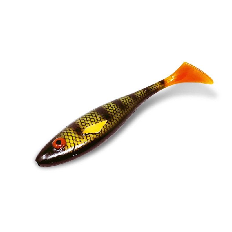 Gator Gum 27 Swimbait|Crystal Sea Trout|Black Perch|Motoroil Burbot|Golden Perch|Rainbow Trout|Herman|Braxx|Dirty Pike|Gasoline|Headlight|Red Head|Silver Smelt|Pink Whitefish|Irish UV|Natural Perch|Spotted Bullhead|The Tank|Hellboy Perch|Green Whitefish|Z