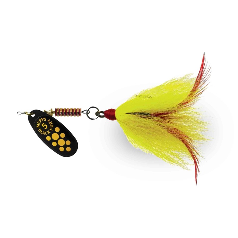 Mepps Black Fury Musky Killer Bucktail