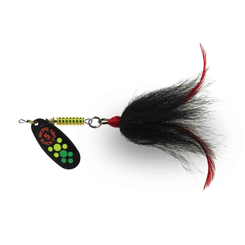 Mepps Black Fury Musky Killer Bucktail