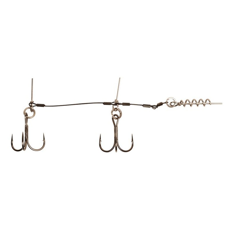 CWC Stinger Stainless Rigs|X-Large|Medium|Large|Small|X-Small|Tandem|Single|3/0|1|1/0|2/0|2
