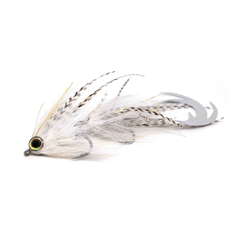 Ezekiel Big Ezee Fly|Black / Chartreuse|White|Olive Walleye|Black / Orange|Perch