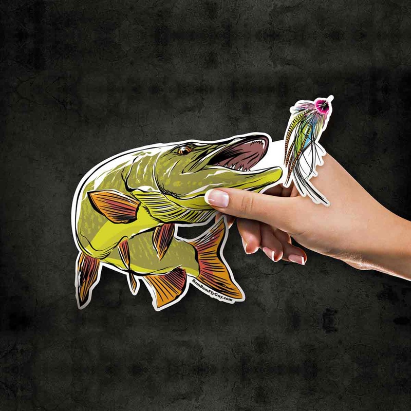 Bam Bam Fly Guy Dinner Belle Sticker