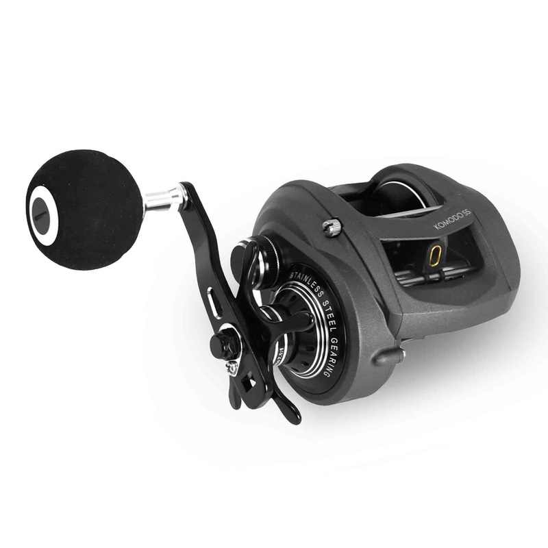 Okuma Komodo 300 SS Power Handle Baitcast Reels