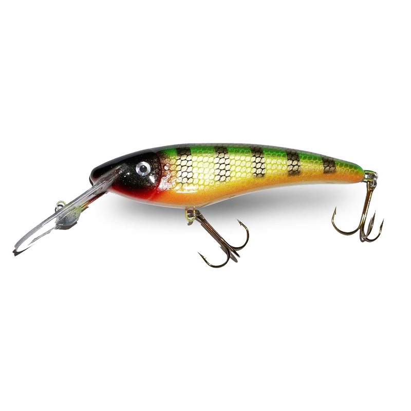 Slammer 6 Deep Shad Crankbait|Sucker|Perch|Walleye|Shiner