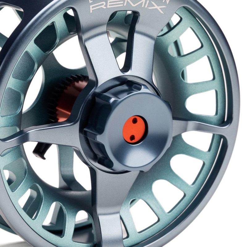 Lamson Remix Fly Reels|-7+|-9+|Reel|3-Pack|Smoke|Glacier
