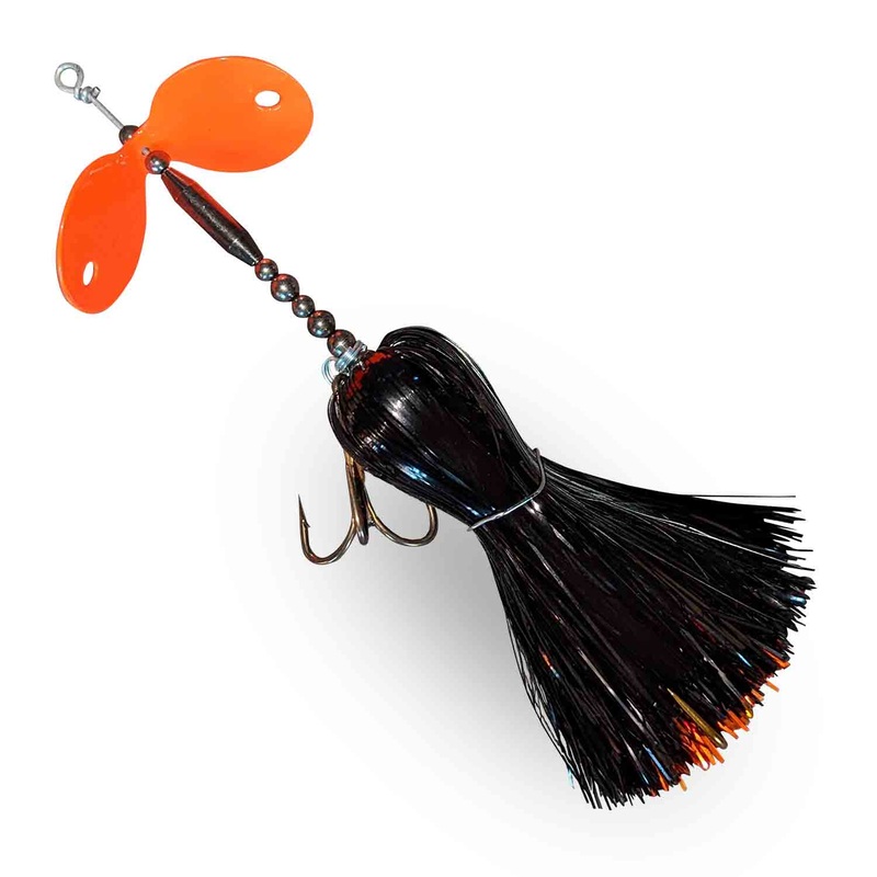 Muskie Munchies Big Double Slurp Bucktail