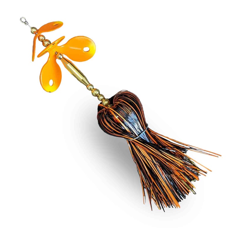 Muskie Munchies Mini MEGA Slurp Bucktail