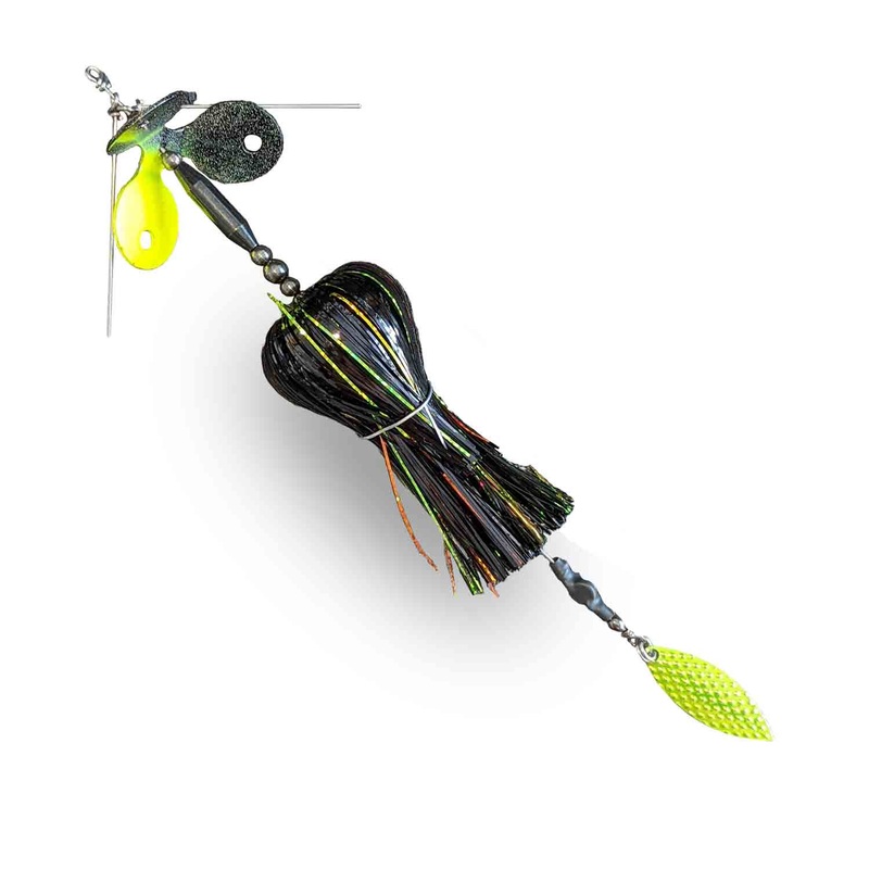 Muskie Munchies Mini Triple Slurp Bucktail