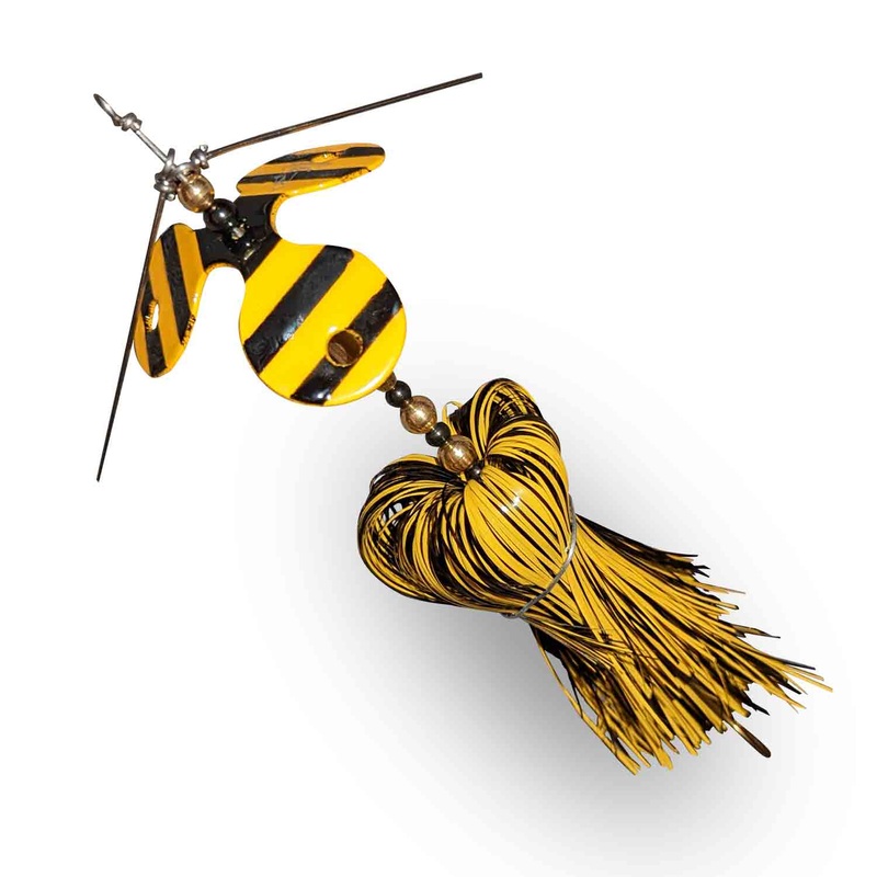 Muskie Munchies Mini Triple Slurp Bucktail