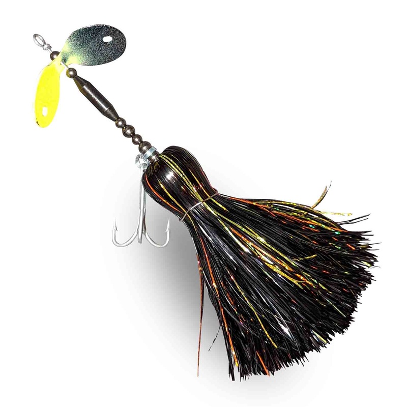 Muskie Munchies Standard Double Slurp Bucktail