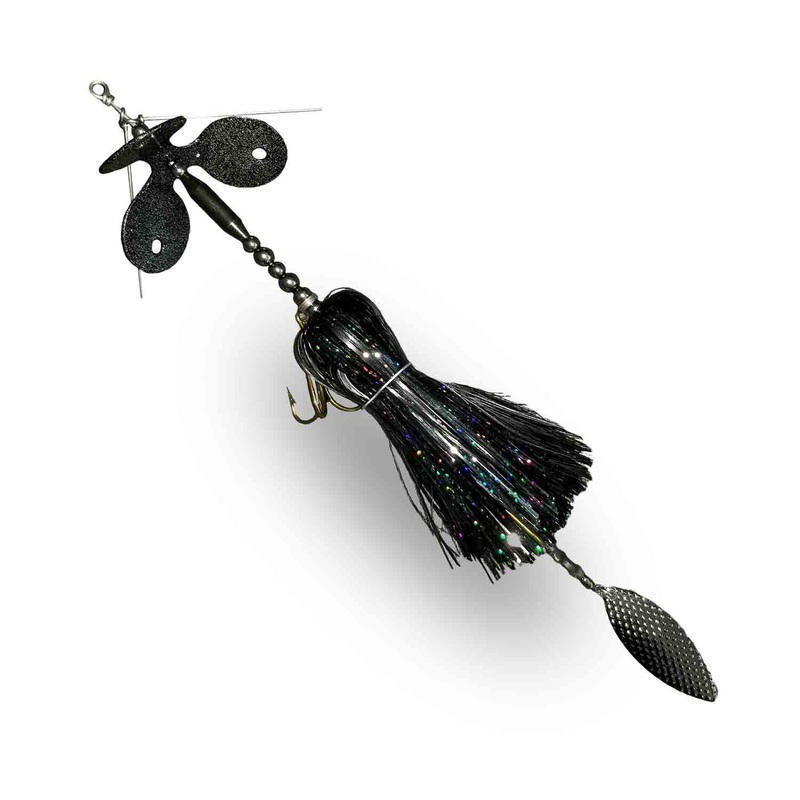 Muskie Munchies Standard Triple Slurp Bucktail