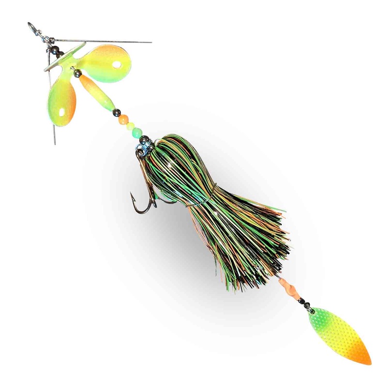 Muskie Munchies Standard Triple Slurp Bucktail