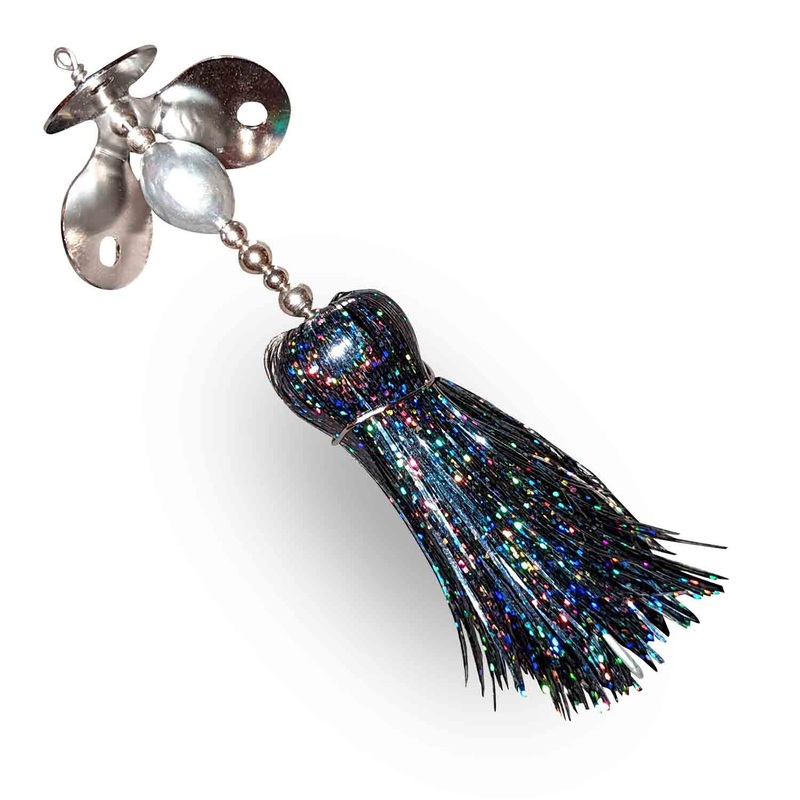 Muskie Munchies Trolling Mini Triple Slurp Bucktail