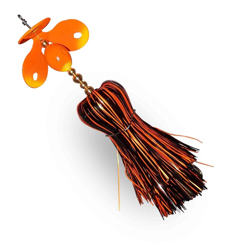 Muskie Munchies Trolling Mini Triple Slurp Bucktail