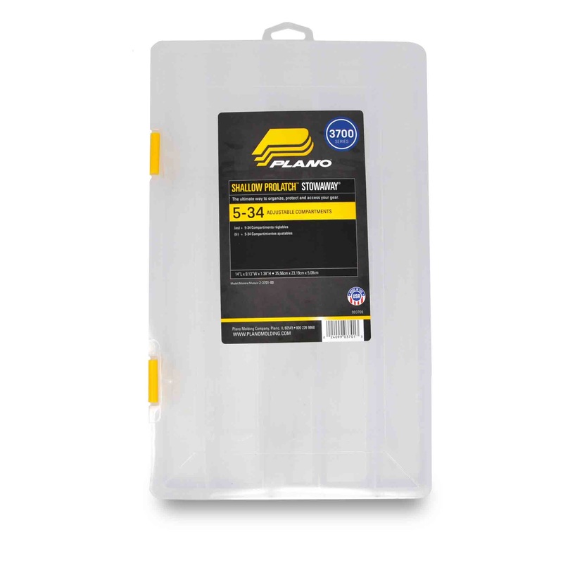 Plano ProLatch 3700 Thin StowAway Tackle Box