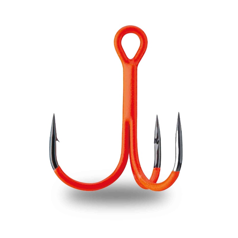 BKK Spear-21 UVO Treble Hooks||2||1||1/0||2/0||3/0||4/0||5/0|5 pk|4 pk