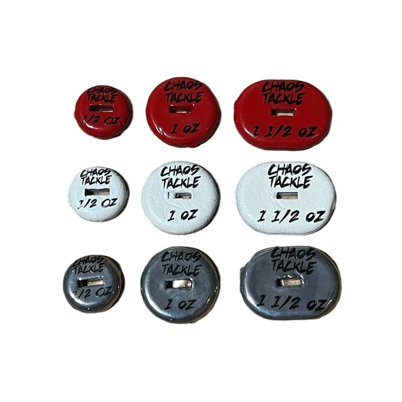 Chaos Tackle Deep Threat Weights (2pk)