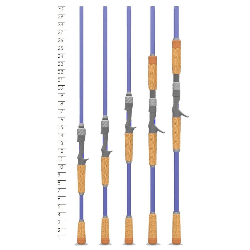 St-Croix Legend Tournament Pike Baitcast Rods