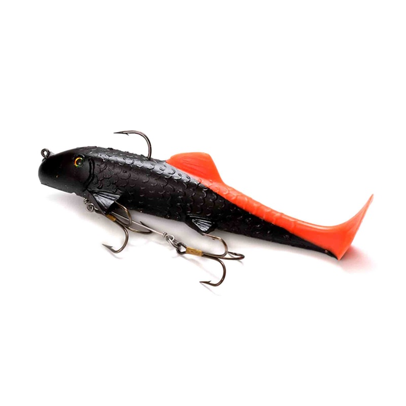 Suick Suzy Sucker 9 Swimbait|Dirty Walleye|Black Orange Tail|Brown Sucker|Light Sucker