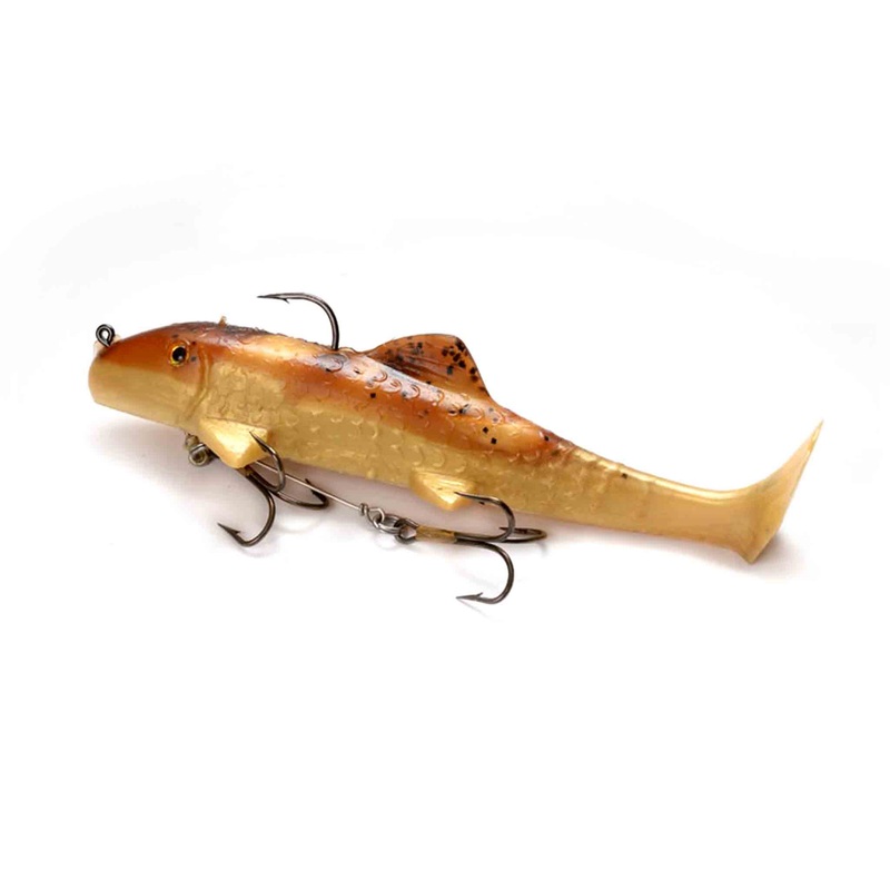 Suick Suzy Sucker 9 Swimbait|Dirty Walleye|Black Orange Tail|Brown Sucker|Light Sucker