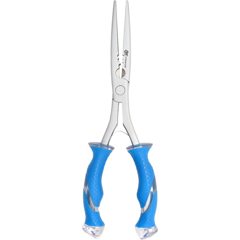 Cuda 10.25 Titanium Bonded Stainless Steel Long Nose Pliers