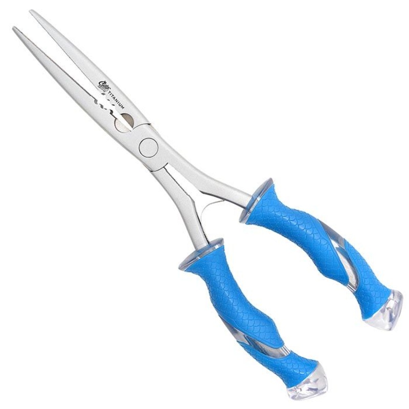 Cuda 10.25 Titanium Bonded Stainless Steel Long Nose Pliers