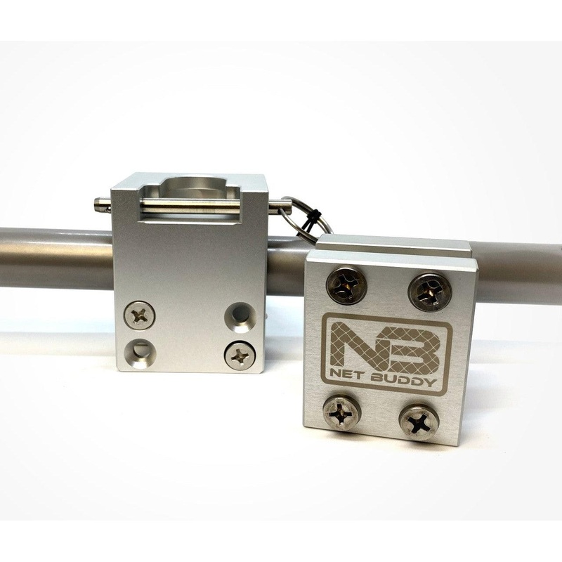 The Net Buddy Musky Buddy – Rail Mount Net Holder