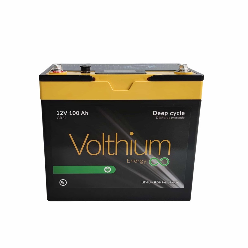 Volthium Lithium Marine Battery 12V 100Ah – Low Temp Cut Off Protection