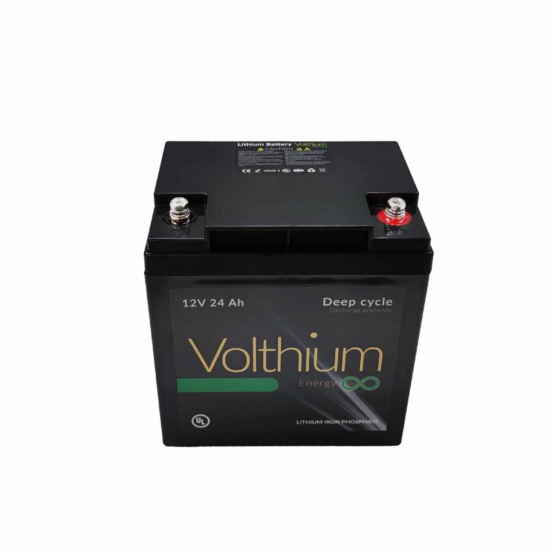 Volthium Lithium Marine Battery 12V 24Ah – Low Temp Cut Off Protection