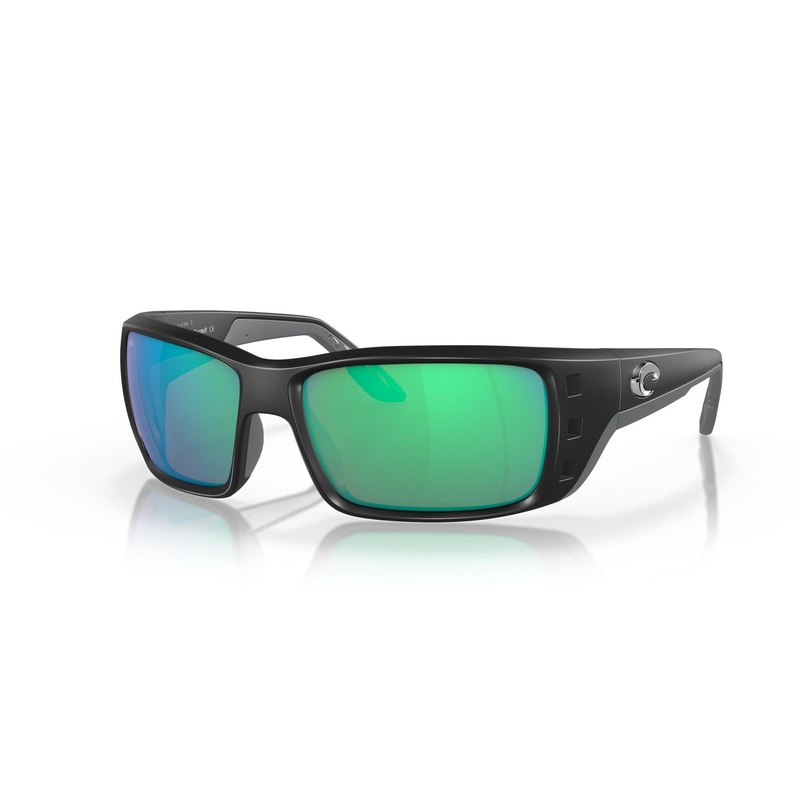 Costa Permit|Blackout Frame|Matte Black Frame|Blue Mirror 580G|Green Mirror 580G