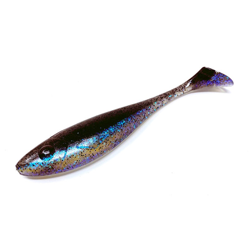 Gator Gum 12 (3pk) Swimbait|Red Ghost|Mid Night|Smolt|Shiny Smolt|Orange Lime|Ice Shad