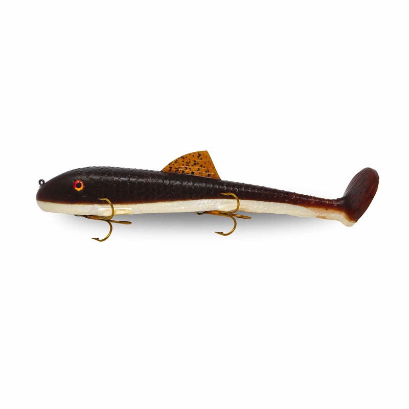 Suick Suzy Sucker 13 Swimbait|Brown Sucker|Dirty Walleye