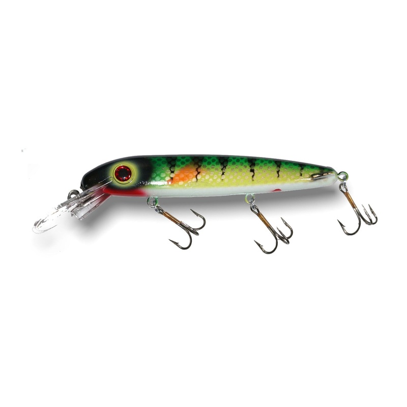 ERC Triple D 9 Crankbait|Perch|Glitter Walleye|Lemon Head|Hot White Fish