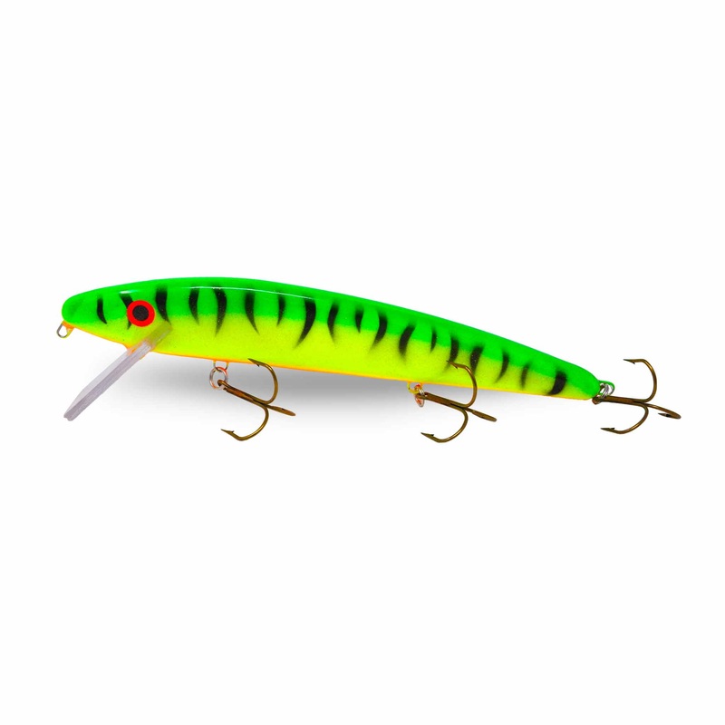 Slammer 10 Minnow Crankbait|Sucker|Fire Tiger|Shiner|Walleye|Perch|Golden Shiner|Prism Shiner|Prism Perch|Prism Walleye|Prism Sucker|Prism Firetiger